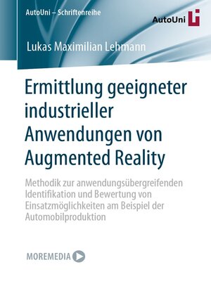 cover image of Ermittlung geeigneter industrieller Anwendungen von Augmented Reality